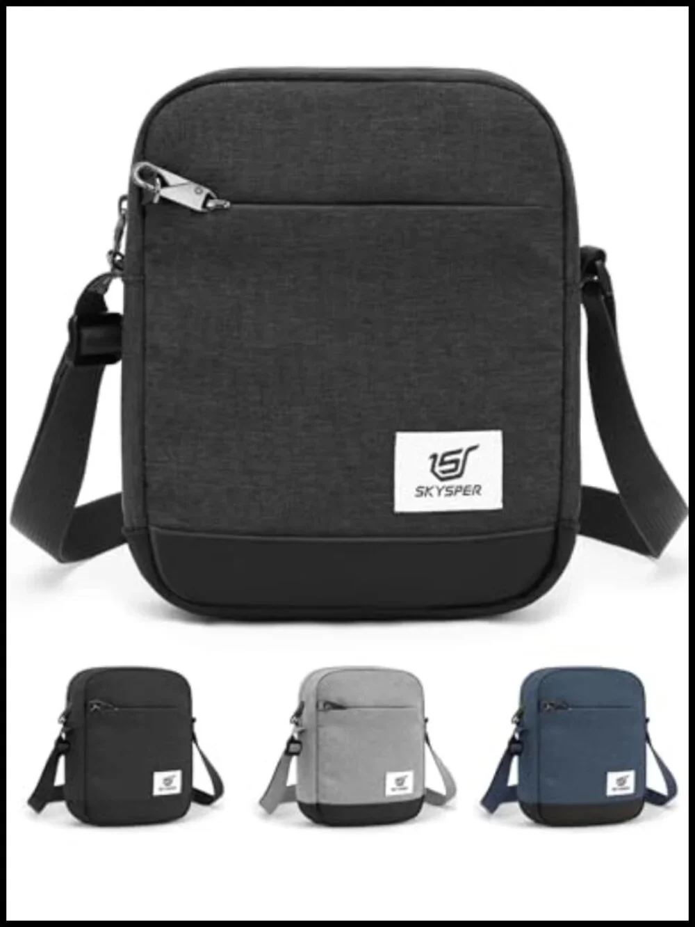Anti Theft Crossbody Sling Bag RFID Blocking Travel Purse